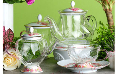 Fusion-Rose Tea Ware Gift Set