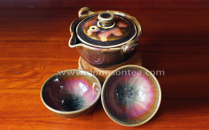 Porcelain Tea Ware Set Discoloration