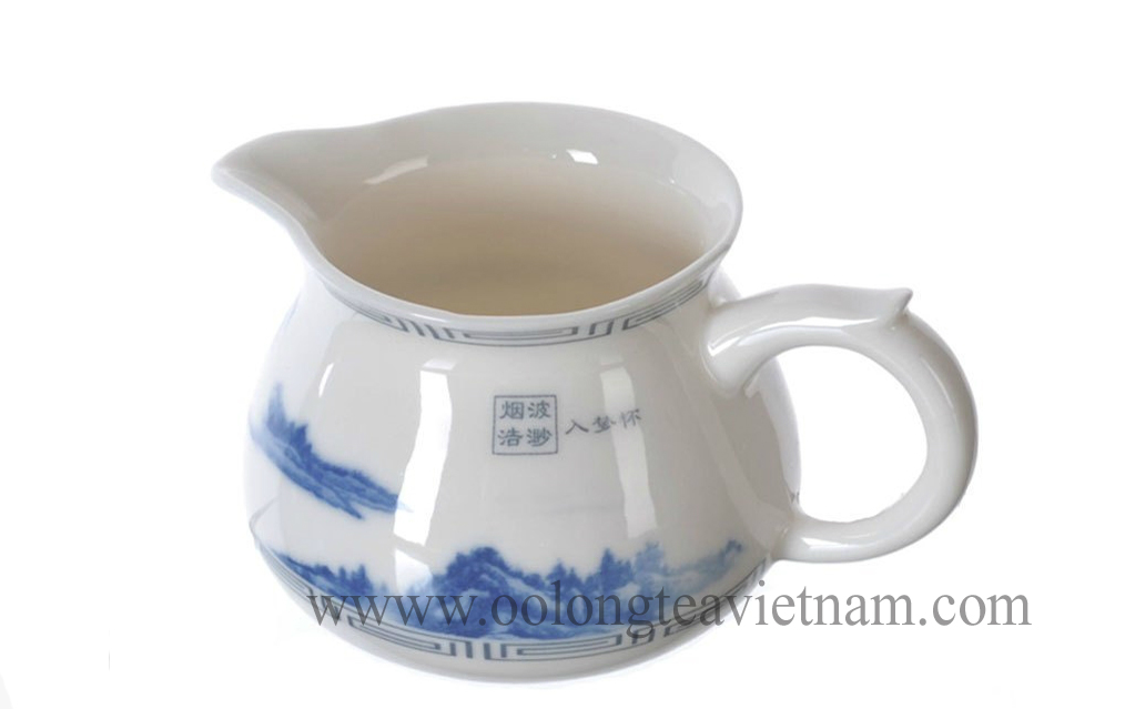 Landscape Porcelain Pitcher