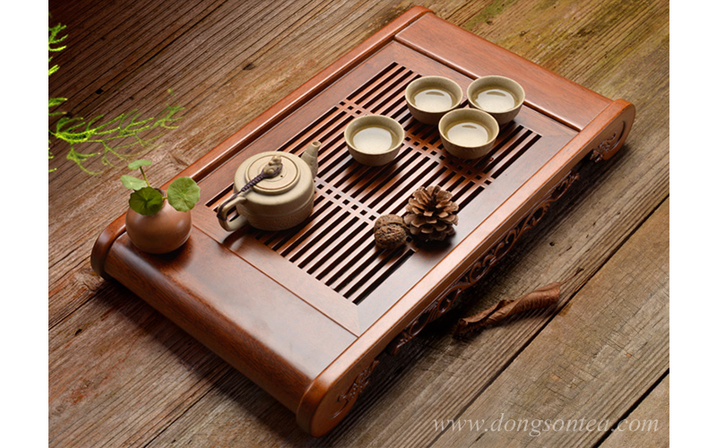 Wood Tea Tray 02